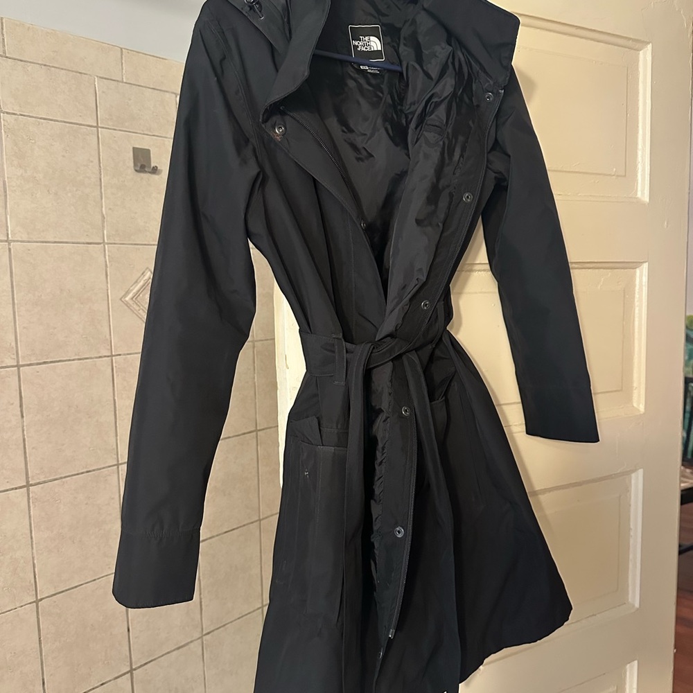 The North Face Women's Black Rain Jacket Coat